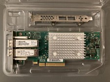 HPE P9D94A SN1100Q 16Gb 2P Dual Port FC HBA 853011-001 QLE2692-HP WITH SFPs picture