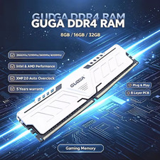 GUDGA DDR4 RAM 8GB 16GB 32GB 2666 3200 3600 4000MHz Desktop 288Pin DIMM XMP picture