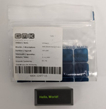 GMK Oblivion V2 – Hello World Keycap (1 pc) – MDX-32477-15 picture