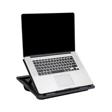 Mind Reader Lap Desk Laptop Stand, Bed Tray, Collapsible, Cushion, Portable, ... picture