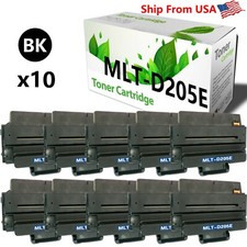10 PK MLT-D205E MLT D205E Toner Cartridge for Samsung ML-3710D 3710DW 3712DW picture
