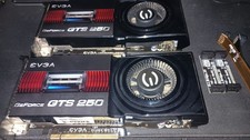 EVGA nVidia GeForce GTS 250 Superclocked 512MB PCI-E 512-P3-1150-TR - Pair Works picture