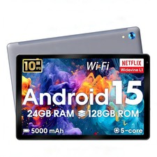 2025 10.1 inch Android 15 Tablet 24GB RAM 128GB ROM Dual Camera IPS HD LCD Touch picture