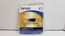 Lexar JumpDrive FireFly 2GB USB Flash Drive Thumb Drive – Black NEW picture