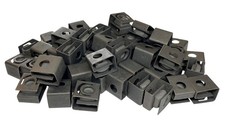 50 PCS Black 1032 SlideOn Cage Nuts Server Rack Mount Hardware USA Made picture