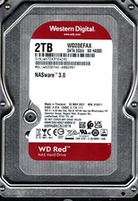 WD20EFAX-68B2RN1 S/N: WX72A WESTERN DIGITAL 2TB THAILAND MAY 2021 picture