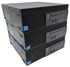 Lot of 3 Dell OptiPlex 3050 SFF Desktop Pentium G4400 3.30GHz 8GB RAM No HDD/OS picture