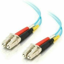 C2G 33047 Fiber Optic Cable - LC-LC 10Gb 50/125 OM3 Multimode PVC Fiber Cable picture