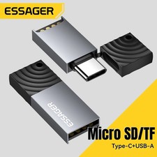 Essager 2 in 1 USB2.0 Card Reader Micro SD Card Reader High Speed TF Memory Card picture