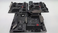 3X *For Parts* ASRock B550AM Gaming  & B550 TAICHI & MSI PRO B550M-VC WIFI/Mixed picture