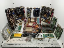 ASUS P5QL-VM EPU/CM5570 Lot Of (17) RARE Motherboard Pack RAM+CPU+GRAPHICS CARDS picture