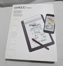 Wacom Bamboo Slate Small A5 Smartpad CDS610 Digital Notebook Pen Open Box picture