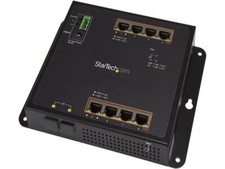 StarTech IES101GP2SFW StarTech.com Gigabit Ethernet Switch - 8 Port PoE+ plus 2 picture