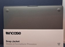 Incase SNAP JACKET Hard Case for Apple MacBook Pro 12 Inch ThunderBolt 3 Silver picture