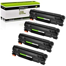 4PK CF283A Toner Fits for HP LaserJet Pro MFP M125a M127fp M125fp M225rdn M201n picture