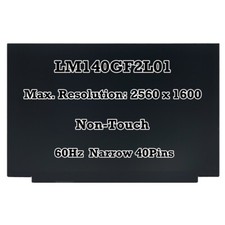 40 Pins 16:10 WQXGA 2560x1600 14