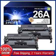 26A CF226A Toner Cartridge 2PK BK Replacement for M402n M402dne M402dw M426fdw picture
