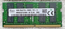 16GB 2Rx8 PC4-2666V-TG1-11 HMA82GS7CJR8N-VK SK Hynix SODIMM RAM picture