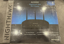 NETGEAR Nighthawk AX4 WiFi 6 AX3000 Dual-Band Wireless Router RAX36-100PAS, NEW picture