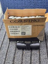 (QTY 10) Corning 1258888 Single-Fiber Pushlok Adapters, 50 lbs Cable Strength picture