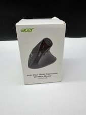 Acer OMR290 Dual Mode Ergonomic Wireless Optical Mouse 2400 DPI 6-Button Black picture