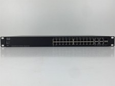 Cisco SF300-24PP 24-Port 10/100 PoE+ Managed Network Switch SF300-24PP-K9 V02 picture
