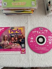 Barbie Party Print 'n Play 1997 CD-ROM PC Game Mattel For Windows 95/98 picture