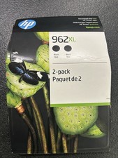 2026 NEW HP 962XL (3JB35BN) Black Toner Cartridge Genuine - 2 Pack picture