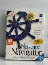 SEALED Netscape Navigator Personal Edition CD-ROM Media Windows 95 & 3.1 picture
