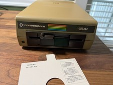 ** Commodore 1541 Disk Drive for Commodore 64  w/ Protective Insert - TESTED picture