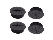 4PCS 2Inch (50mm) Desk Cord Grommets Wire Cable Hole Cover for Office PC Desk picture