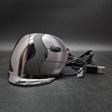 Evoluent VerticalMouse D Medium VMDM Wired USB Ergonomic Mouse Dark Silver/ Mint picture