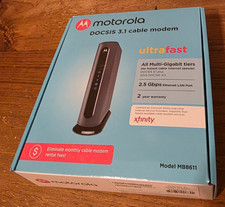 Motorola MB8600 32x8 DOCSIS 3.1 Cable Modem 2.5 Gbps Xfinity Cox picture