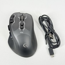 Logitech G700s Wireless/Wired Laser Gaming Mouse NO RECEIVER G10 Button Broken picture