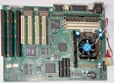 Siemens Nixdorf D969 Socket 7 ISA Retro Motherboard + Pentium 150MHz + 32MB RAM picture