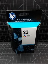 HP 23 Tri-Color Ink Cartridge Sealed Box EXP Jan 2012 picture