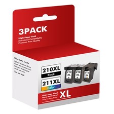 Ink Cartridges for Canon PG-210XL CL-211XL PIXMA MP250 MP240 MX410 MX340 MP280 picture