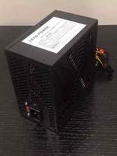 Brand New--Lead Power Black 650w-MAX ATX Power Supply 12cm-Fan 20+4Pin SATA PCIe picture