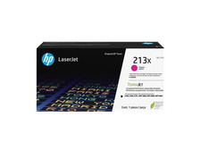 HP 213X High Yield Magenta Original LaserJet Toner Cartridge, ~6,000 pages, picture