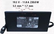 Genuine Liteon 19.5V 11.8A 230W Charger 5.5*1.7mm Tip AC Adapter PA-1231-16A picture