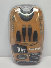 GE Firewire Universal Cable All-In-One 10 ft. IEEE 1394 3-in-1 -Brand new sealed picture