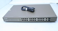 TENDA TEF1226P-24-440W 24-PORT 10/100 MBPS +2G WEB SMART POE SWITCH     T7-A17 picture