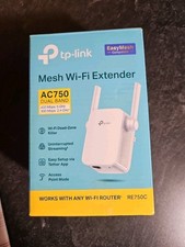 TP-Link RE750C AC750 Dual Band Mesh Wi-Fi Range Extender OPEN BOX picture