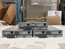 LOT OF 3 Cisco UCS B200 M4 Blade Server Modules w/ 2x Xeon, No Ram, No HDD, Read picture