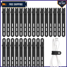 Durable 25 Pcs Silicone Cord Wraps - High Elasticity for Ultimate Organization picture