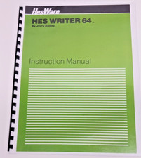 HES WRITER 64 HEesWare INSTRUCTION MANUAL picture