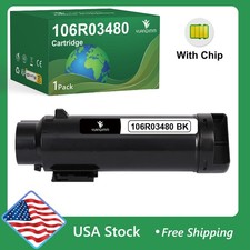 BLACK X6510XK Toner Cartridge 106R03480 for Xerox Phaser 6510 WorkCentre 6515 DN picture
