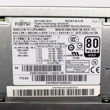 Fujitsu W530 W550 S26113-E567-V50-02 DPS-500XB A 500W Server Power Supply US picture