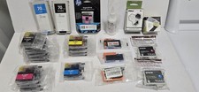 Huge Mixed Printer Ink Cartridge Lot 22 Pc - HP, Epson, Brother Compatible, Dell picture