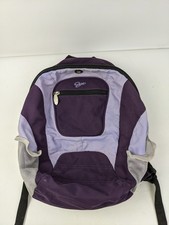 Vintage Ogio Purple Lavendar Laptop Bag Backpack Audio Port picture